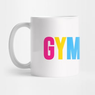 GYMNAST (Pansexual flag colors) Mug